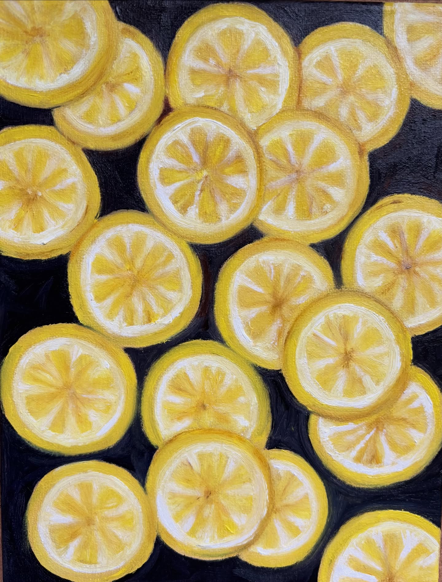Just playing with lemons…#art#artist#artwork#funart#lemons#oiloncanvas#oilpainting#artdaily#createeveryday