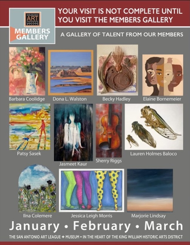 I am a featured Artist at the SAALM gallery from January-March. If you have a chance to come and see the exhibit and all the great artists please come on by! Always a great time! #art#artist#artwork #sanantonioartist#loveart